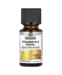 Nature's Answer Vitamin D-3 Drops 100 mcg (4 000 Iu) - 0.5 fl oz (15 ml)