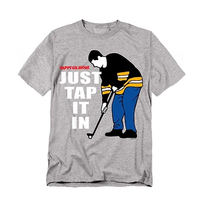 Logovision Men's Happy Gilmore Just Tap It T-Shirt