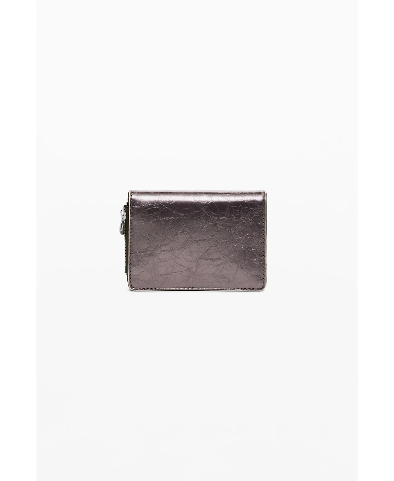 Desigual Women's Small convertible metallic wallet