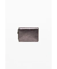 Desigual Women's Small convertible metallic wallet
