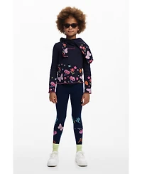 Desigual Girls Girls's Long sleeve T-shirt with floral logo