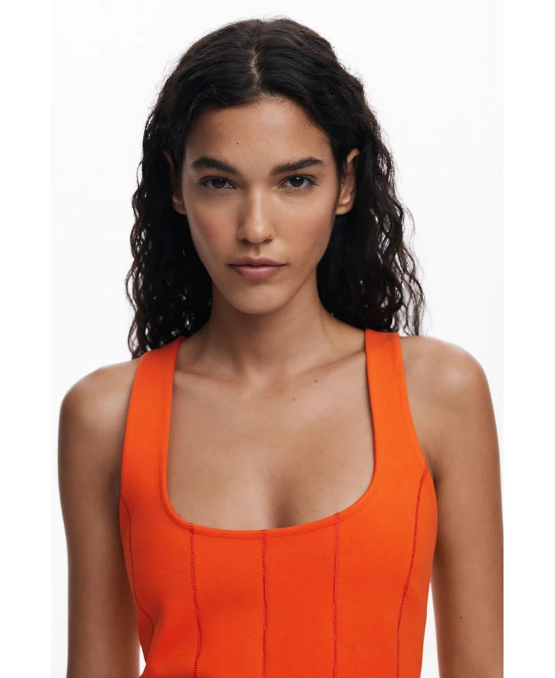 Desigual Women's Short dress with panels