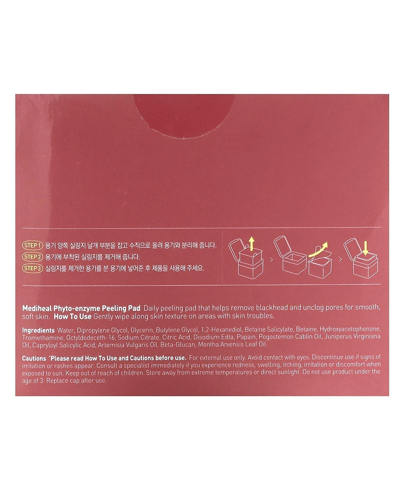Mediheal Phyto-Enzyme Peeling Pad Day & Night 90 Pads