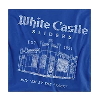 Logovision Men's White Castle By The Sack T-Shirt