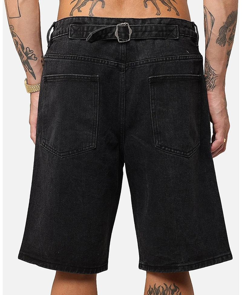 Xxiii Men's Diamond Buckle Back Jorts
