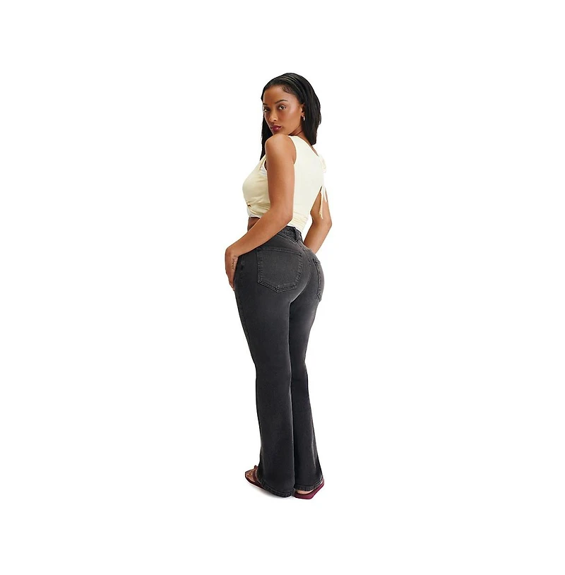 Cotton On Women's Curvy Flare Jean