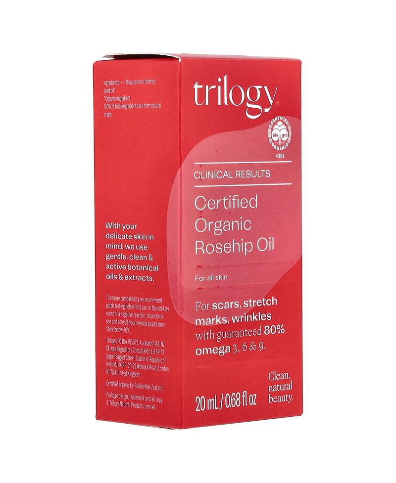 Trilogy Certified Organic Rosehip Oil