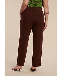 Eloquii Women's The 365 Straight Leg Pant