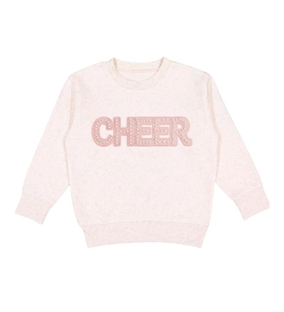 Sweet Wink Toddler Girls Cheer Pearl Patch Sweatshirt