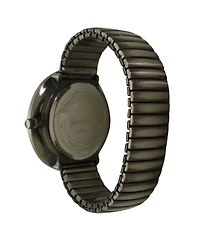 Olivia Pratt Metallic Super Large Face Stretch Strap Watch