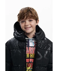 Desigual Boys Boys's Spiderman padded jacket