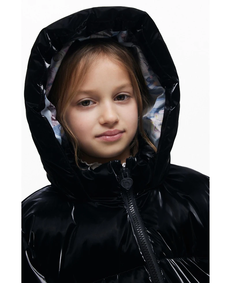 Desigual Girls Girls's Long shiny padded jacket