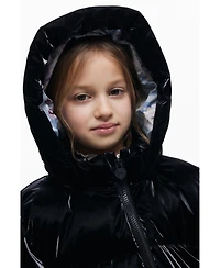 Desigual Girls Girls's Long shiny padded jacket