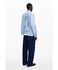 Desigual Men's Long-sleeve shirt with embroidery