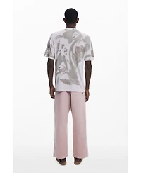 Desigual Men's Abstract short-sleeve polo