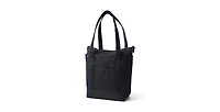 Lands' End Solid Color 5 Pocket Zip Top Long Handle Canvas Tote Bag