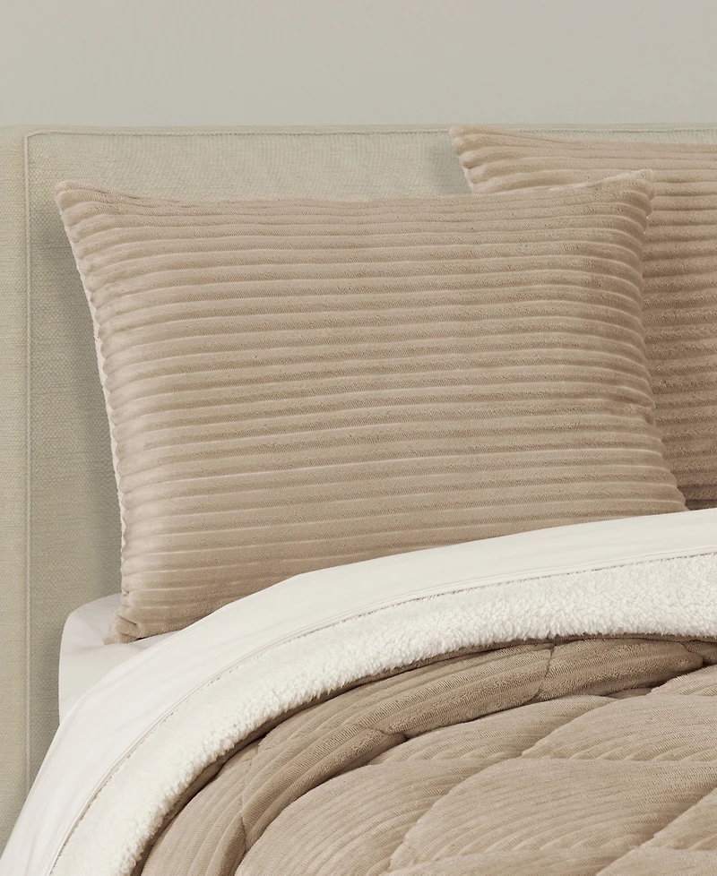 J Queen New York Everett Plush 3-Pc. Comforter Set, King/California King