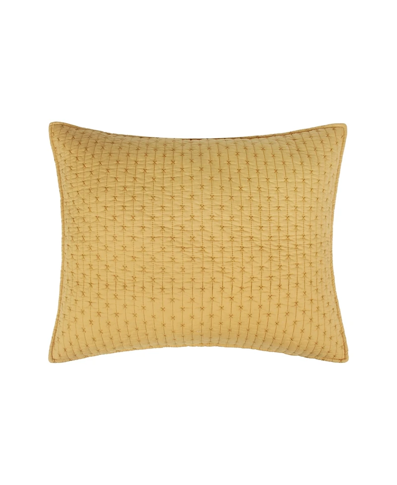 Levtex Cross Stitch Sham, Standard