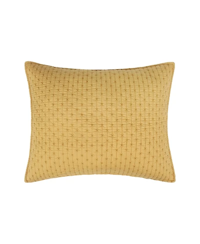 Levtex Cross Stitch Sham, Standard