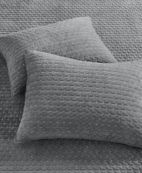 Levtex Velvet Stitch Reversible 3-Pc. Quilt Set, King/California King