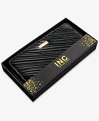 I.n.c. International Concepts Hazel Ruched Zip-Around Wallet, Macy's Exclusive