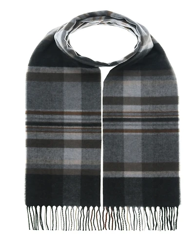 V. Fraas Men's Plaid Scarf