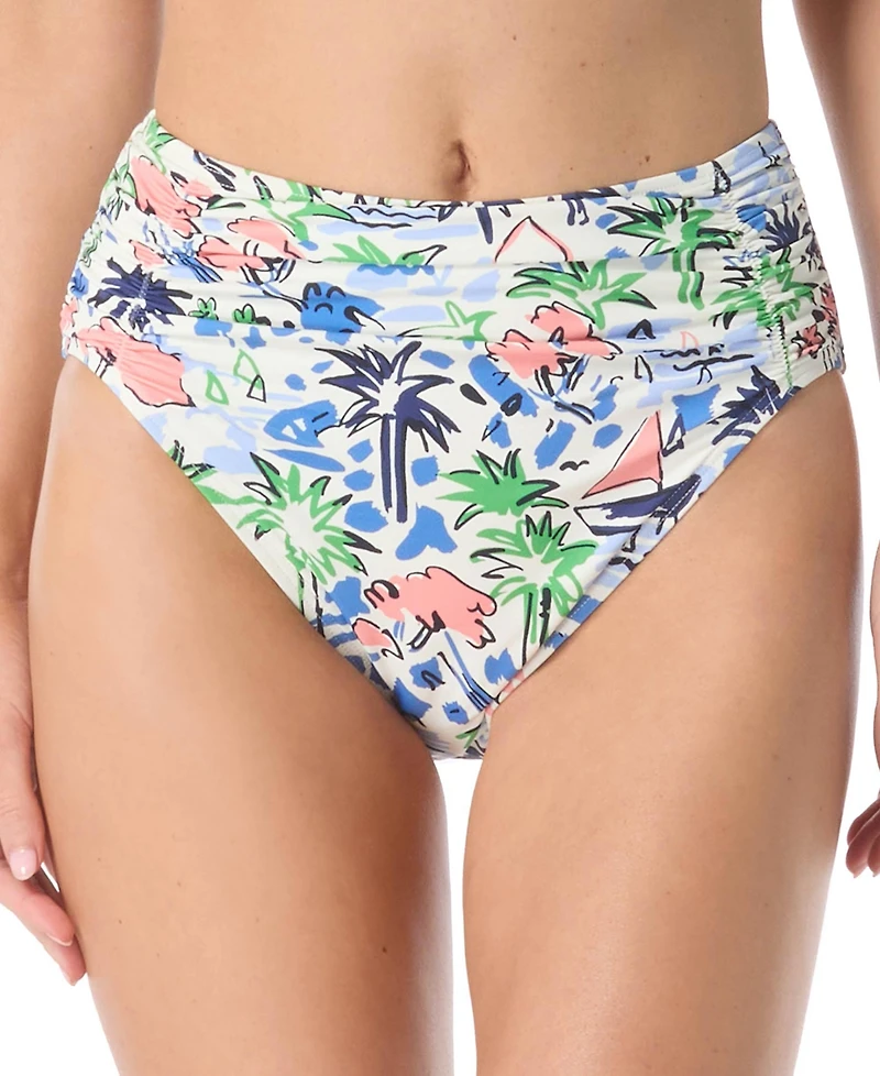 Kate Spade Women's Shirred High Waist Bottom