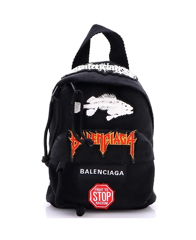 Pre-Owned Balenciaga Mini Explorer Backpack Canvas