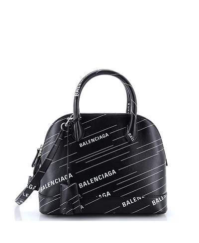 Pre-Owned Balenciaga Small Logo Ville Bag Leather