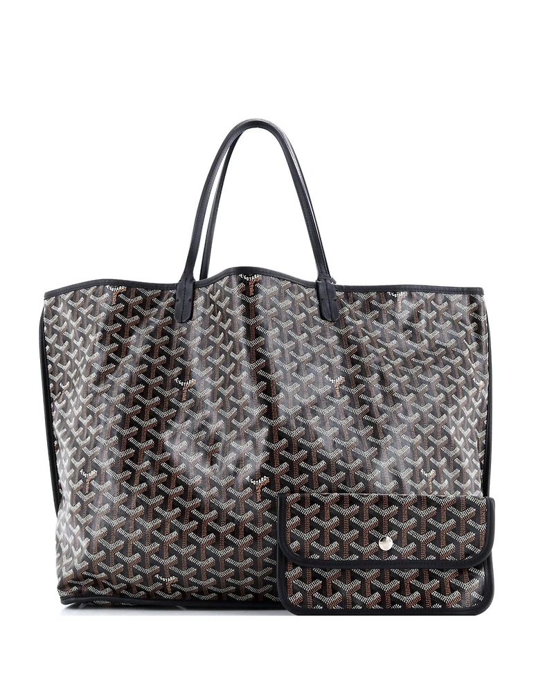 Pre-Owned Goyard Gm Anjou Reversible Tote Coated Canvas