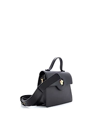 Pre-Owned Versace La Medusa Top Handle Tote Bag Leather