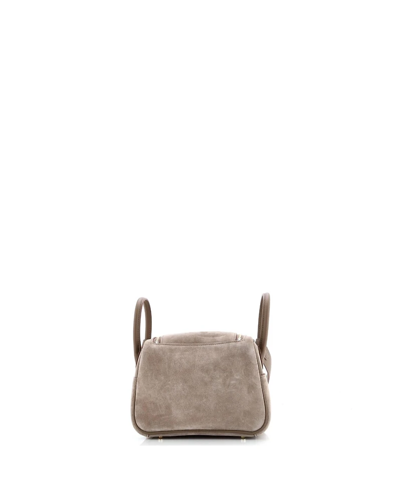 Pre-Owned Hermes Mini Lindy Bag Grizzly and Swift