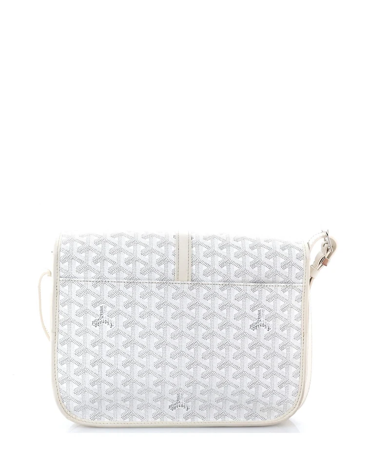 Pre-Owned Goyard Mm Belvedere Ii Messenger Bag Coated Canvas