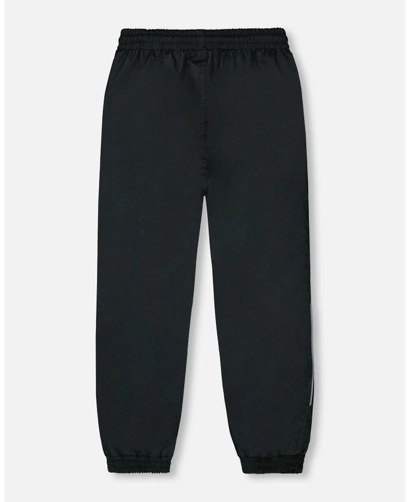 Deux par Deux Kids Unisex Splash Pants Black - Child
