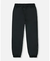 Deux par Deux Kids Unisex Splash Pants Black - Child