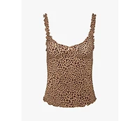 WeWoreWhat Women's Sleep Lettuce Edge Tank