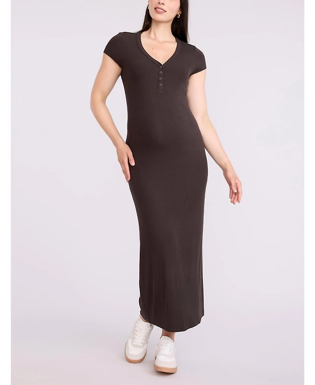 Aerie Short Sleeve Bodycon Maxi Dress at CoolSprings Galleria in Franklin,  TN