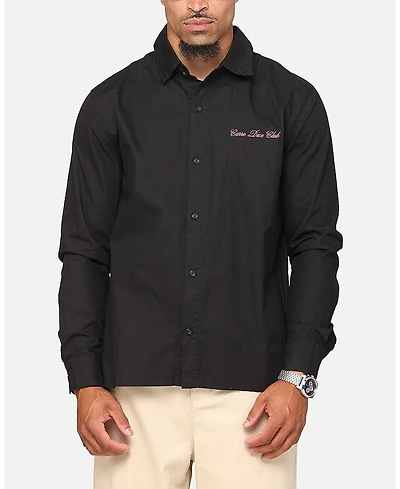 Carre Men's Dice Club Long Sleeve Button Up Shirt