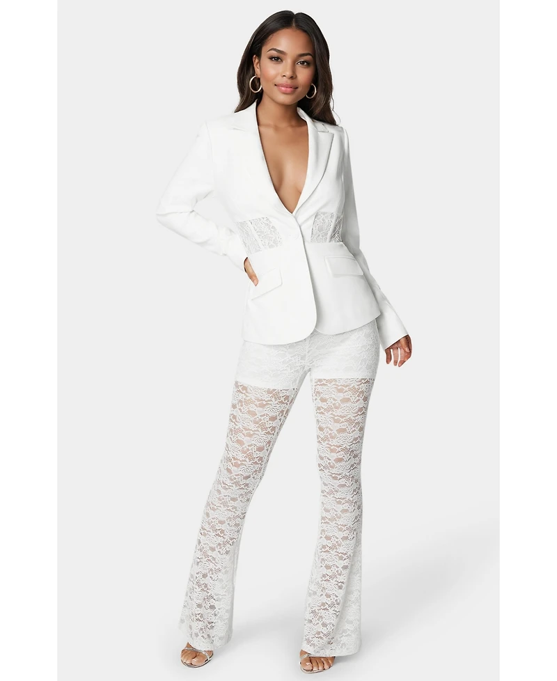 Flared Lace Pant