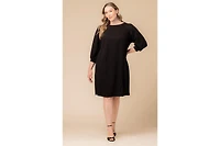 Kiyonna Plus Madison Sweater Knit Shift Dress