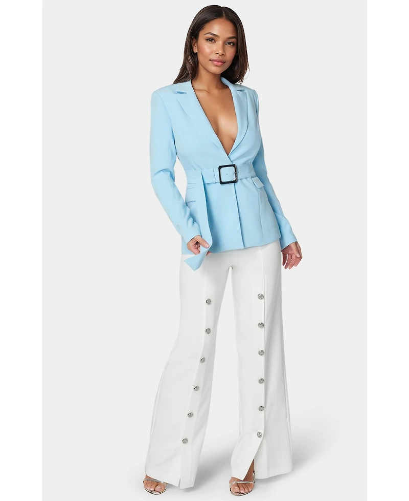 Bebe Women's Belted Blazer