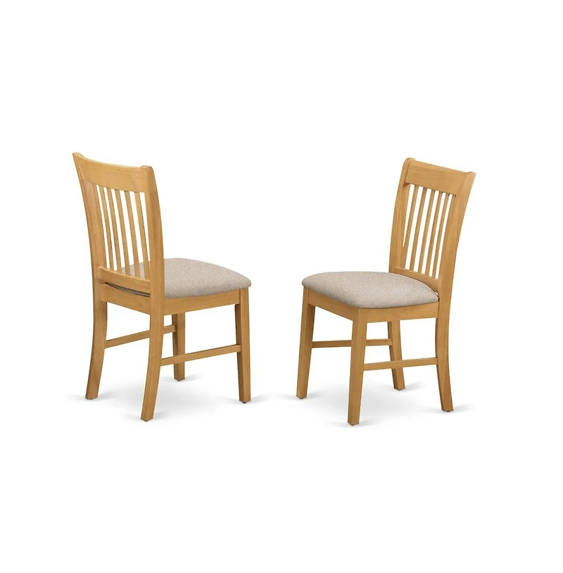 East West Furniture 5 PcKitchen Table set - breakfast nook Table and 4 Kitchen Dining Chairs