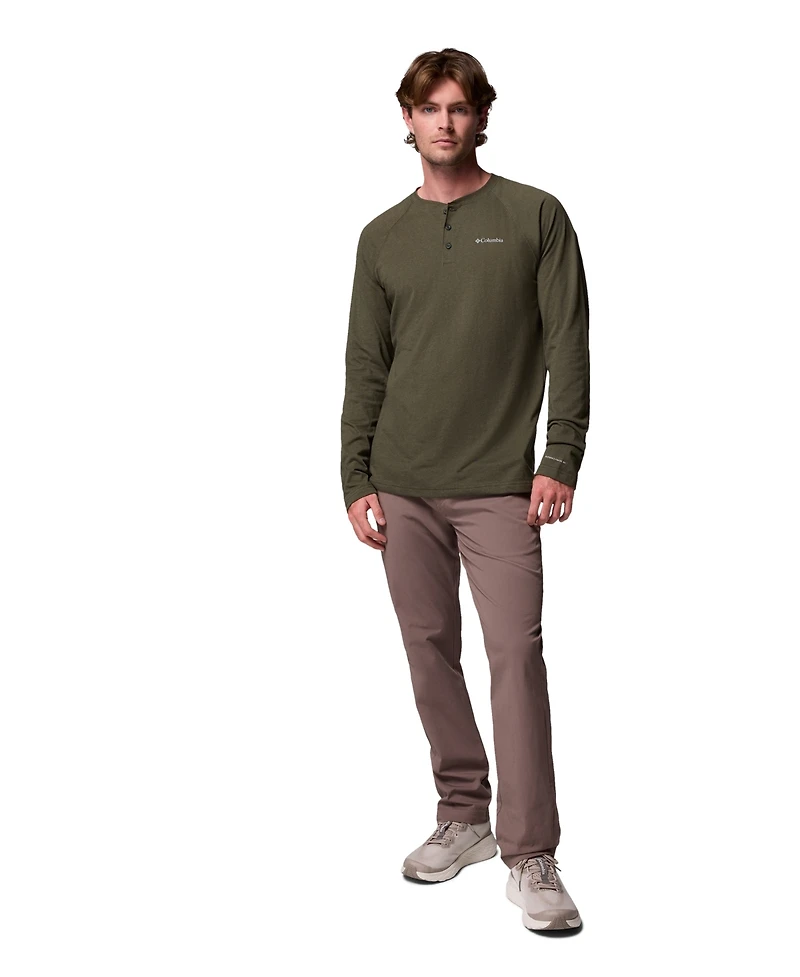 Columbia Men's Thistletown Hills Raglan Henley T-Shirt