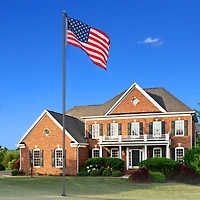 Yescom Anti Rust Flag Pole Sleeve for 20Ft 25Ft 30Ft In-Ground Poles Outdoor 2 1/16"