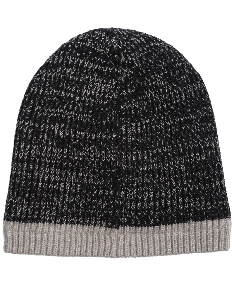 Alfani Men's Marl Ribbed Beanie, Macy's Exclusive