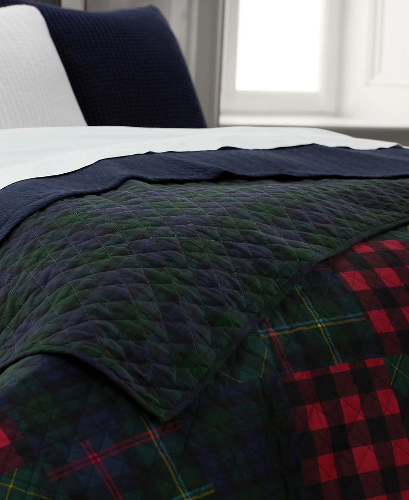 Lauren Ralph Lauren Hadley Soft Cotton Diamond-Stitch Quilt
