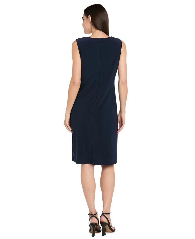 R & M Richards Women's V-Neck Dress