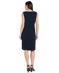 R & M Richards Women's V-Neck Dress