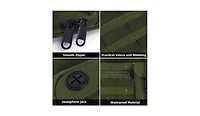 Tactical Chest Pack Running Bag: Outdoor Sports Lightweight Water Resistant - Hiking Edc Vest Rig Pack Men Women(Tactical Green)