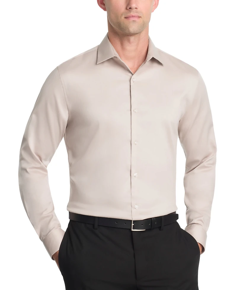 Kenneth Cole Reaction Men's Technicole Slim Fit Dress Shirt